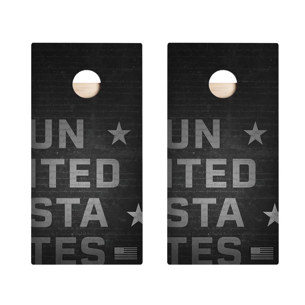 United States Constitution Star Cornhole Boards, - American Cornhole Association