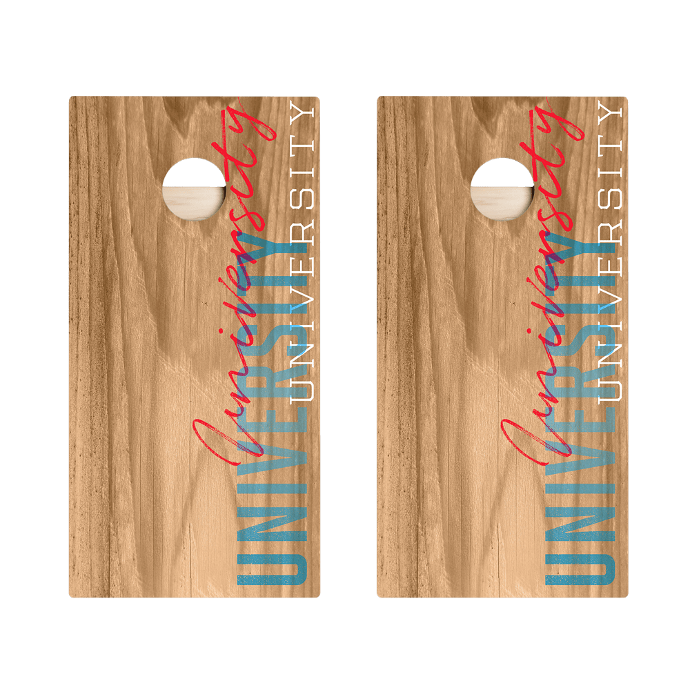 University Campus Gameday Star Cornhole Boards, - American Cornhole Association