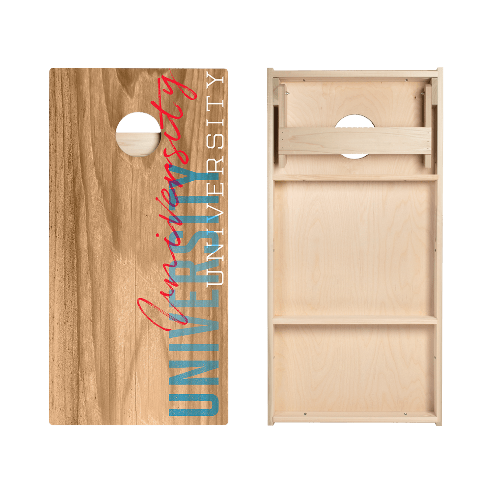University Campus Gameday Star Cornhole Boards, - American Cornhole Association