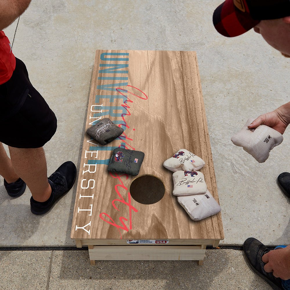 University Campus Gameday Star Cornhole Boards, - American Cornhole Association