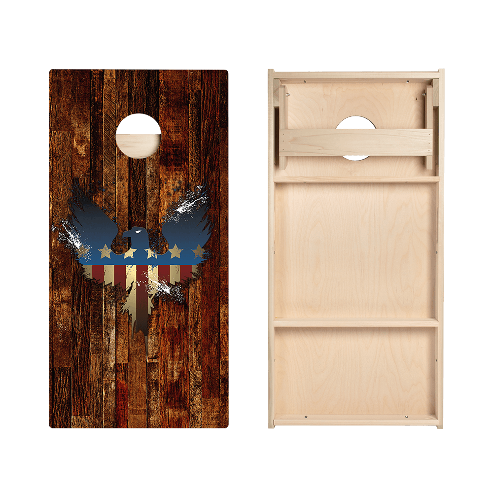 USA Eagle Star Cornhole Boards - ACA - 000008 | American Cornhole Association