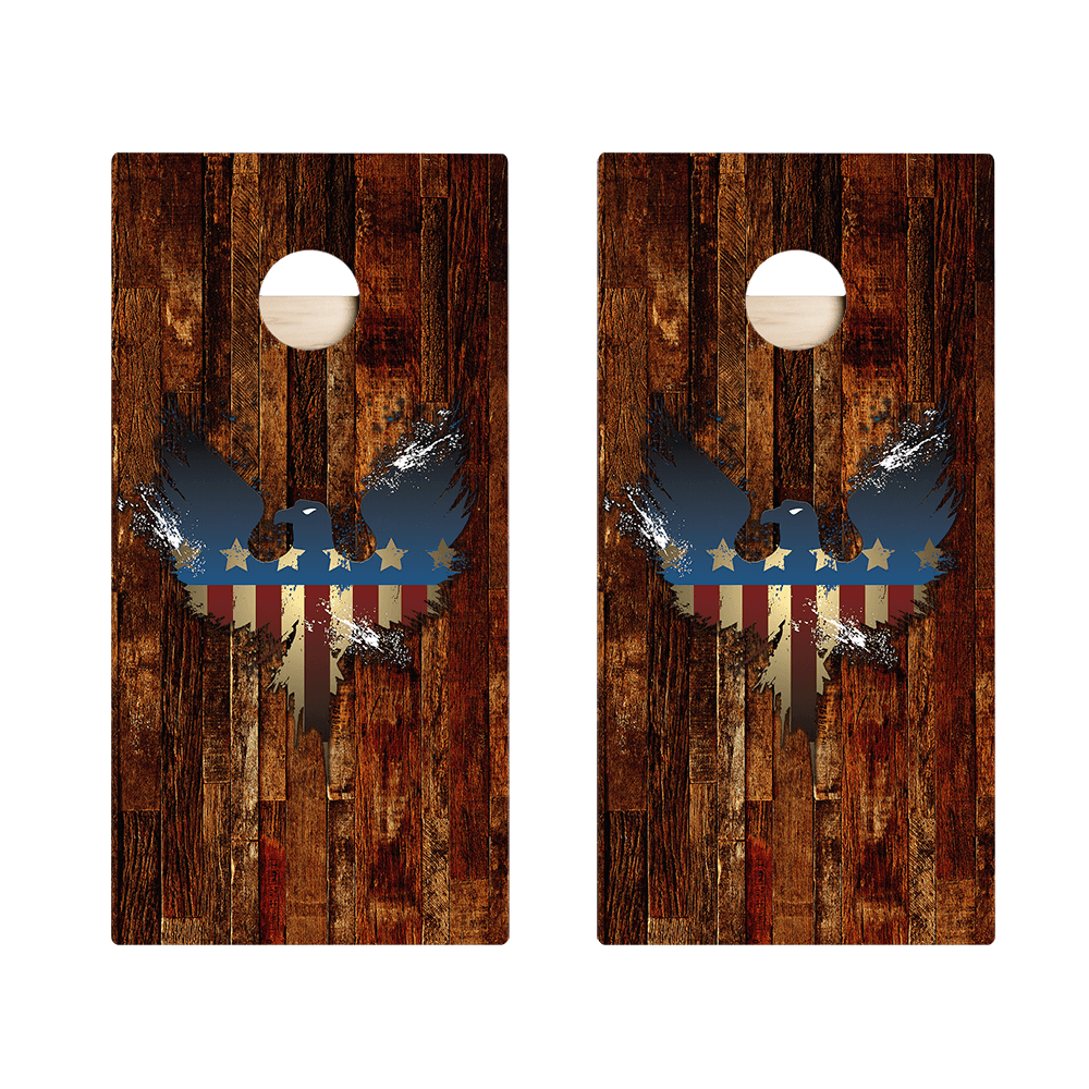 USA Eagle Star Cornhole Boards - ACA - 000008 | American Cornhole Association