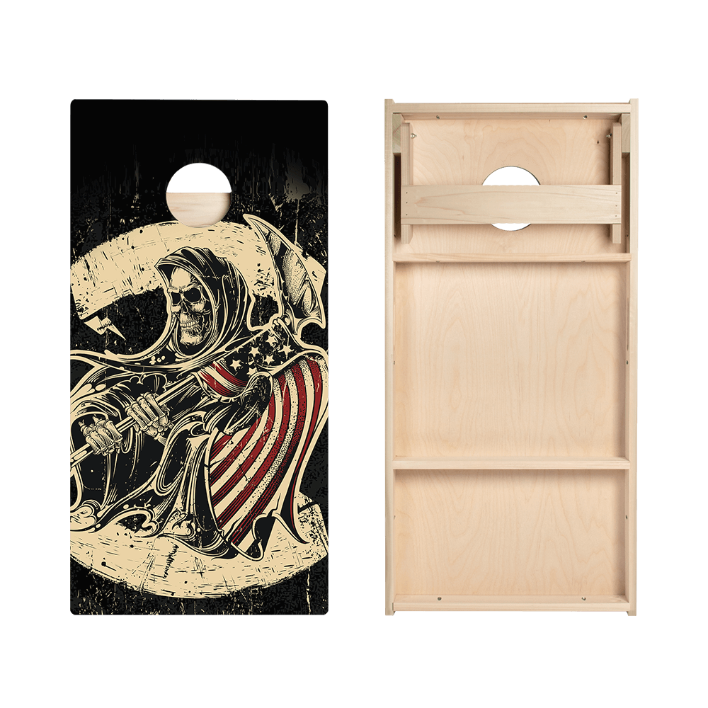 USA Grim Reaper Star Cornhole Boards - ACA - 000004 | American Cornhole Association
