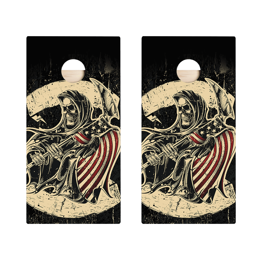 USA Grim Reaper Star Cornhole Boards - ACA - 000004 | American Cornhole Association