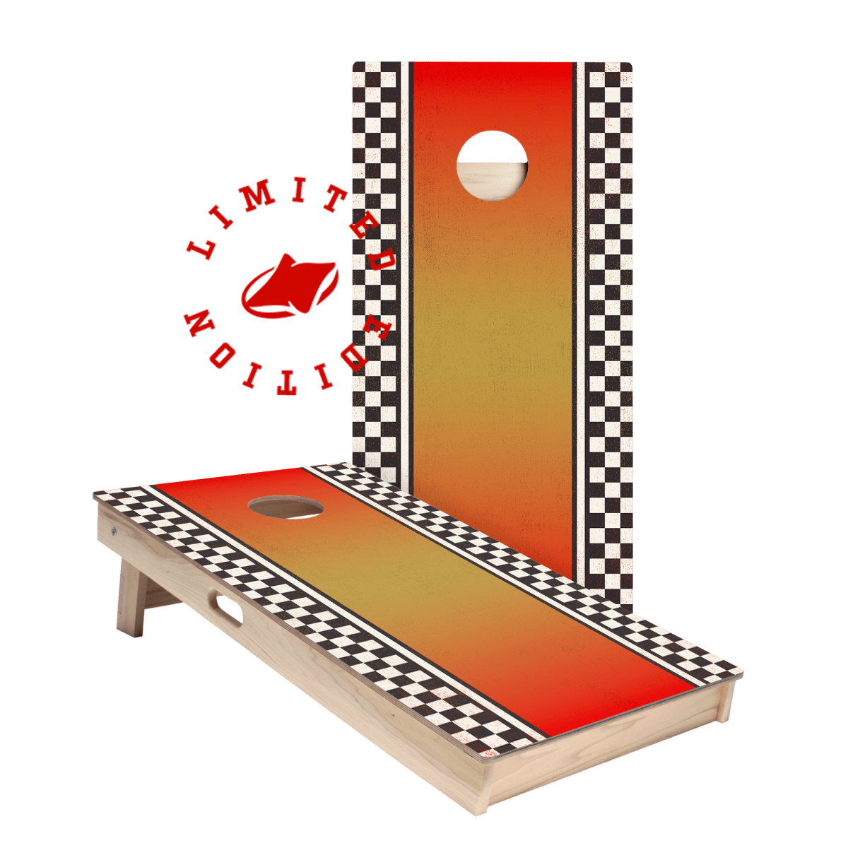 Vintage Racing Limited Edition Star Cornhole Boards | 07.25 Drop, - American Cornhole Association
