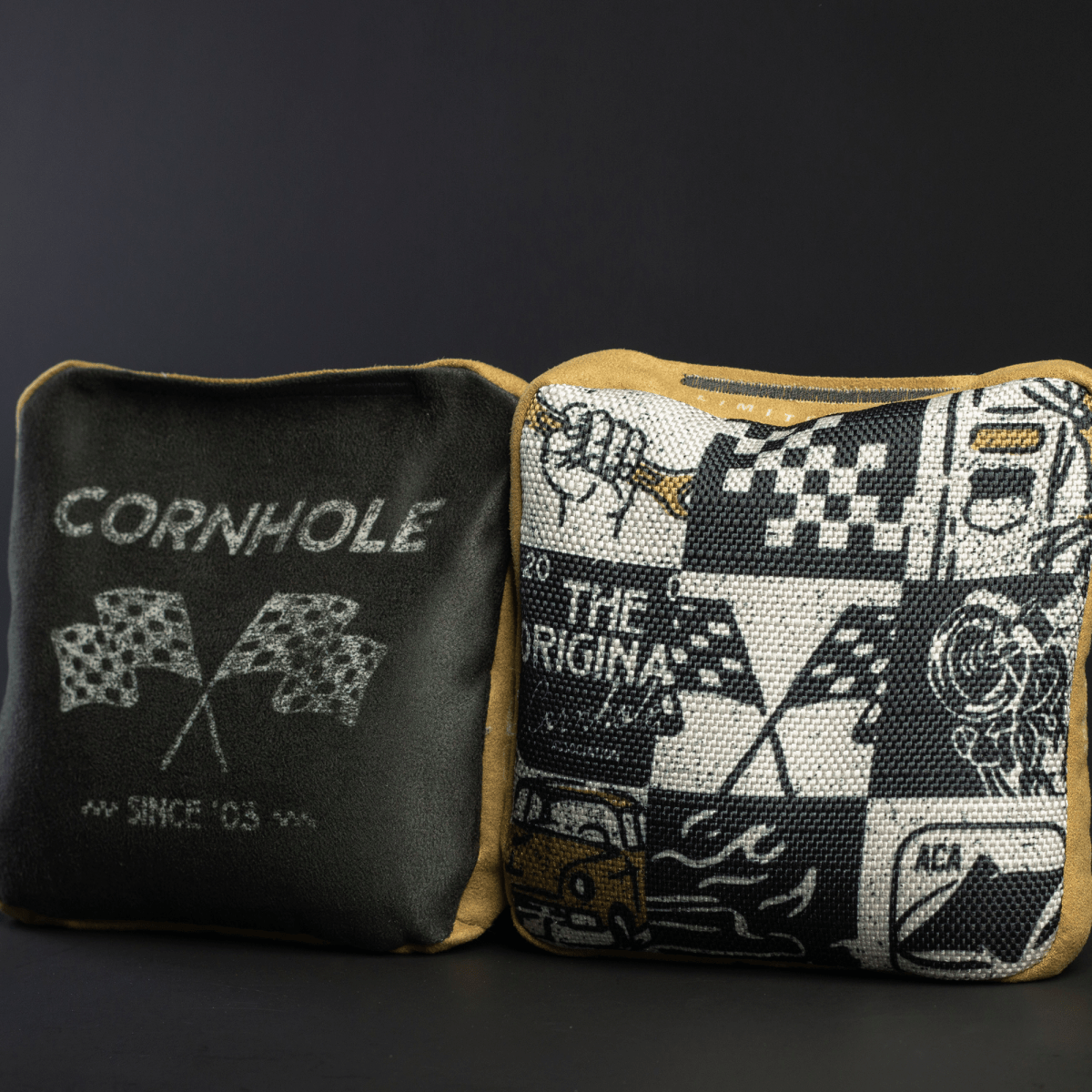 Vintage Racing Limited Edition Synergy Edge Cornhole Bags | 07.25 Drop - American Cornhole Association