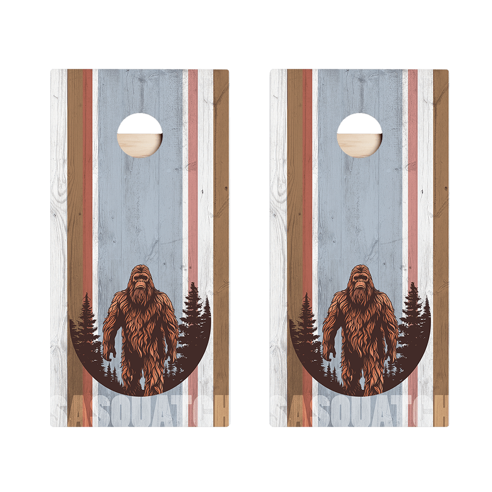 Wandering Sasquatch Star Cornhole Boards, - American Cornhole Association
