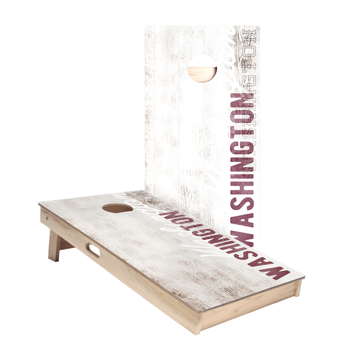 Washington Football Vintage Gameday Star Cornhole Boards - ACA - 000077 | American Cornhole Association
