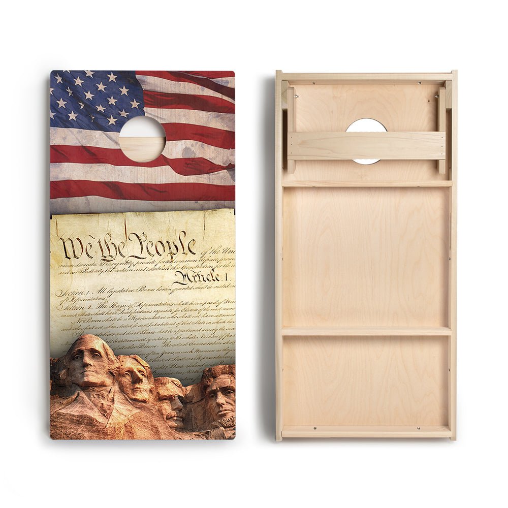 We The People Star Cornhole Boards - ACA - 000022 | American Cornhole Association