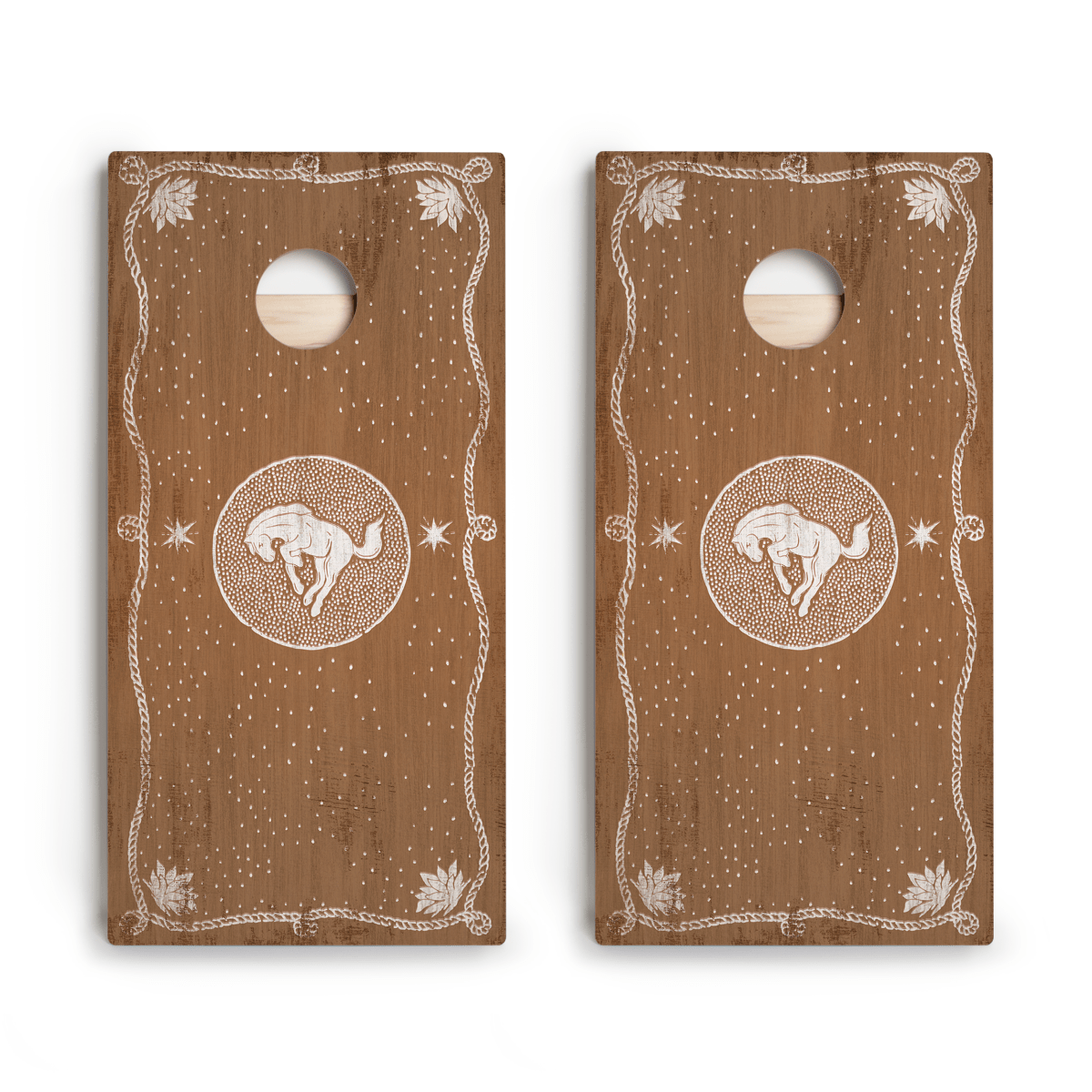 Western Star Limited Edition Star Cornhole Boards | 10.25 Drop - ACA - 000507 | American Cornhole Association