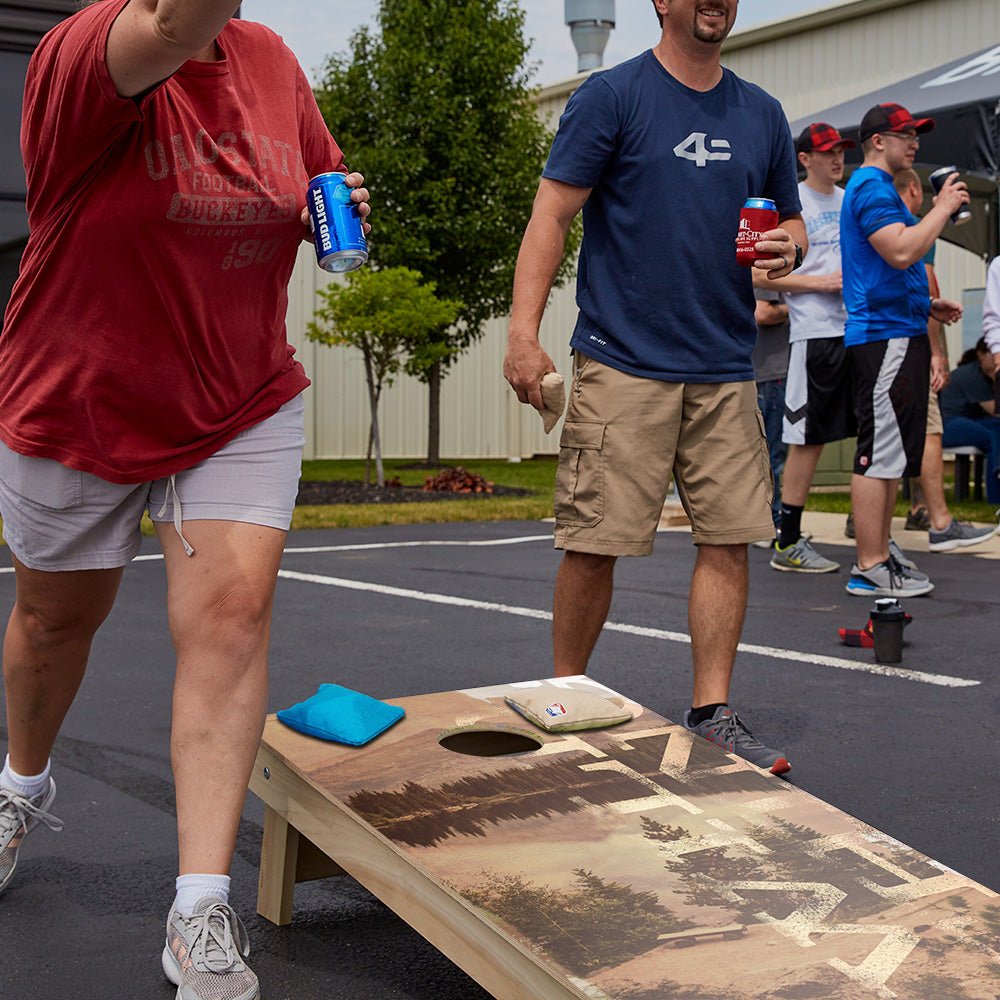 Wild Thing Landscape Star Cornhole Boards - ACA - 000397 | American Cornhole Association