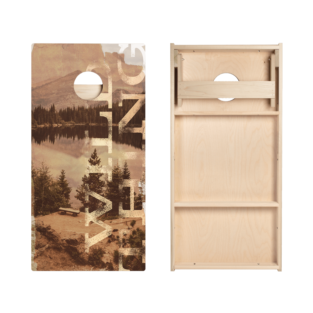 Wild Thing Landscape Star Cornhole Boards - ACA - 000397 | American Cornhole Association