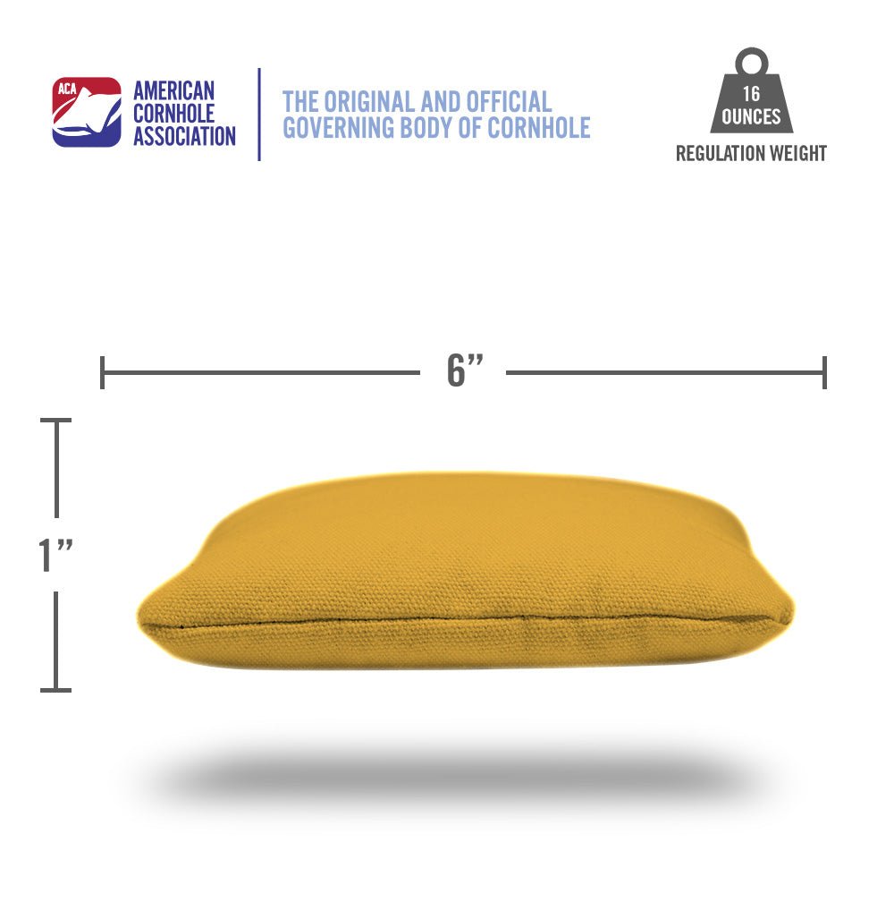 Yellow Daily 66x Cornhole Bags - 105655-9A | American Cornhole Association