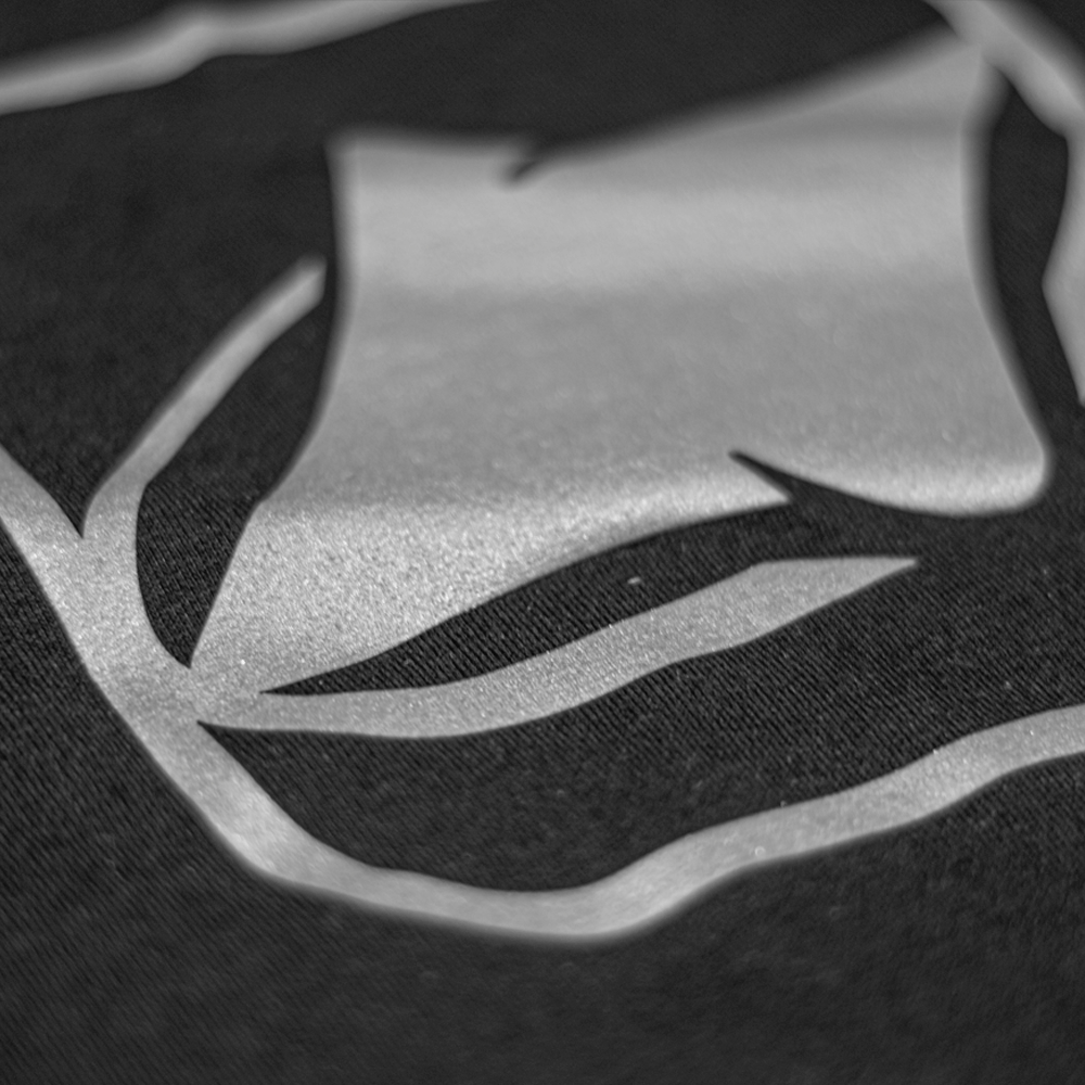 ACA Black T-Shirt with Silver ACA Square Logo - SML 106253 - 02US | American Cornhole Association