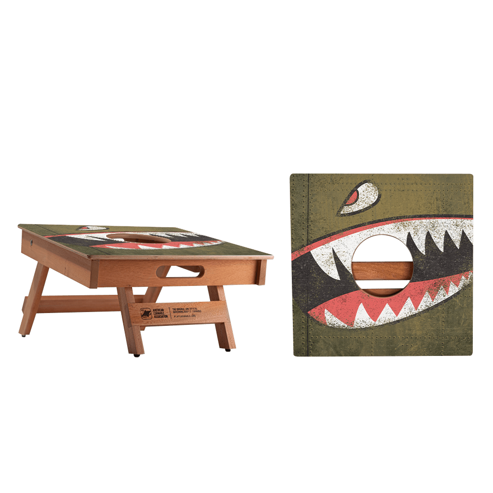 Bomber Cornhole Airmail Box, - American Cornhole Association