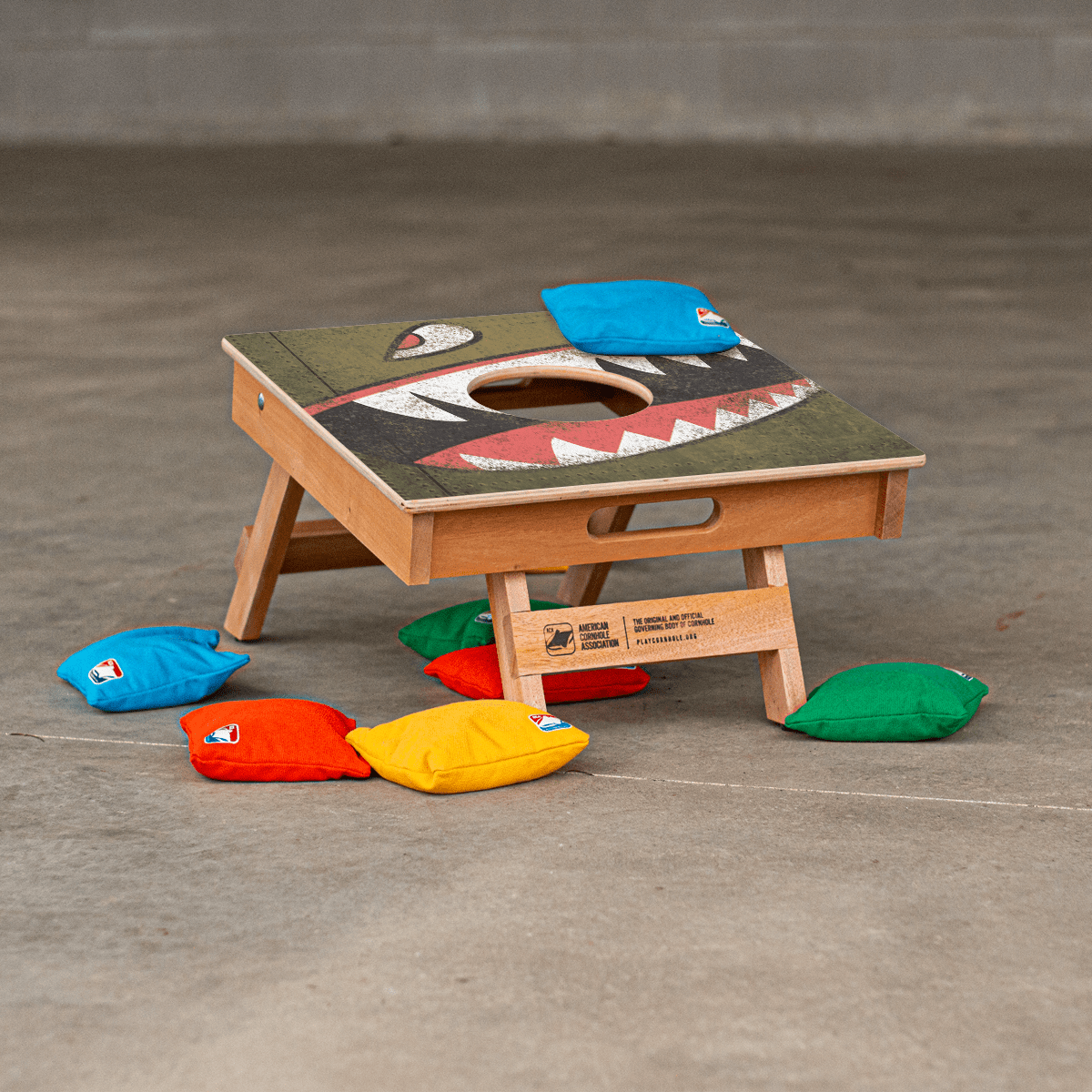 Bomber Cornhole Airmail Box, - American Cornhole Association