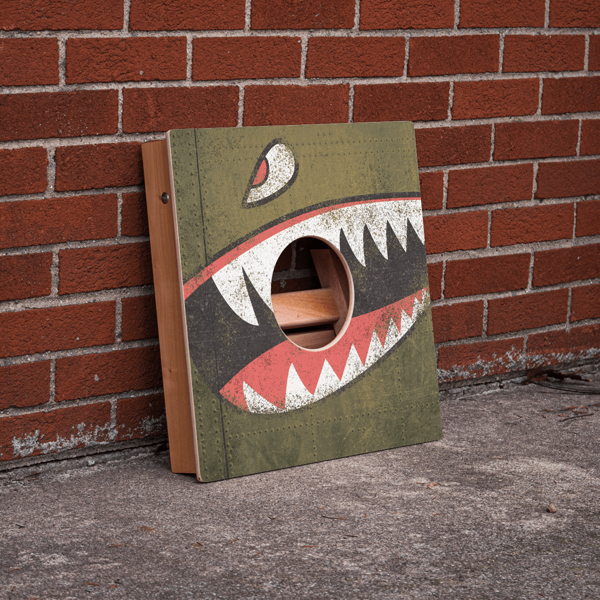 Bomber Cornhole Airmail Box, - American Cornhole Association
