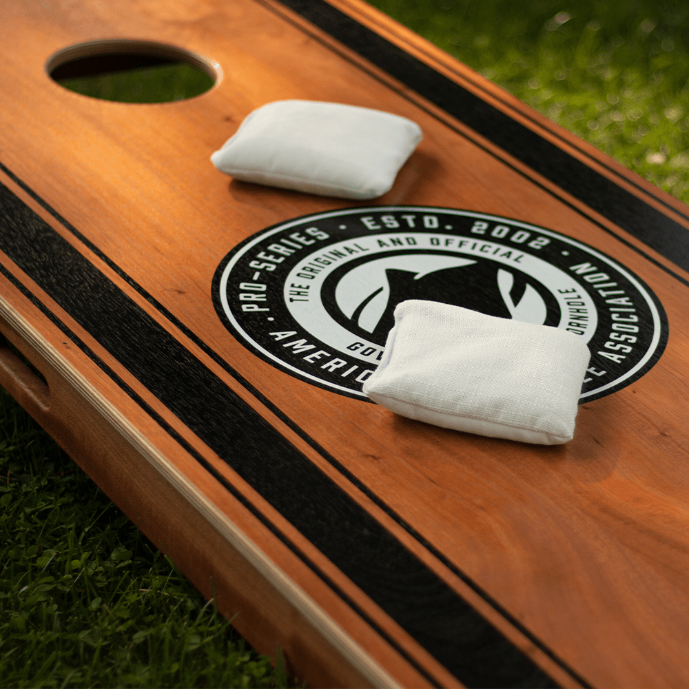 Classic Stripes Sig Pro Cornhole Boards, - American Cornhole Association