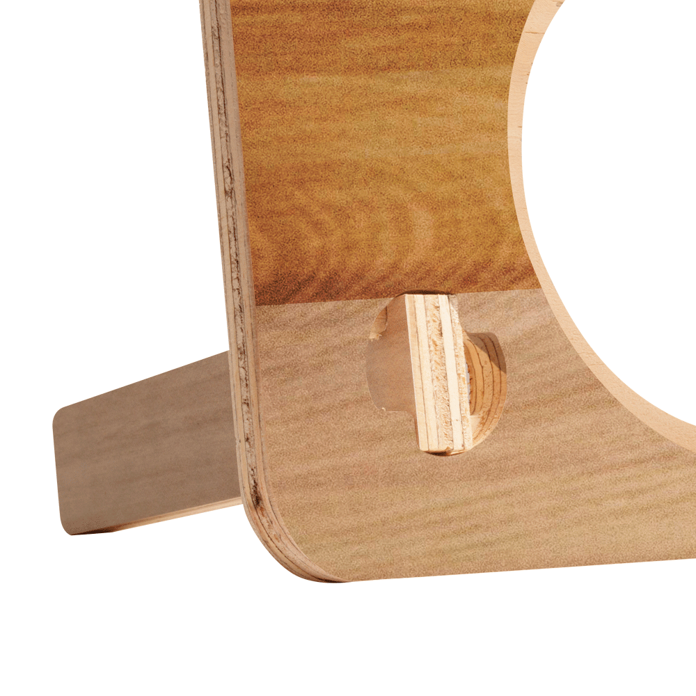Modern Two Tone Wood Jamboree 6H Cornhole Pong - 106884 - 425 | American Cornhole Association