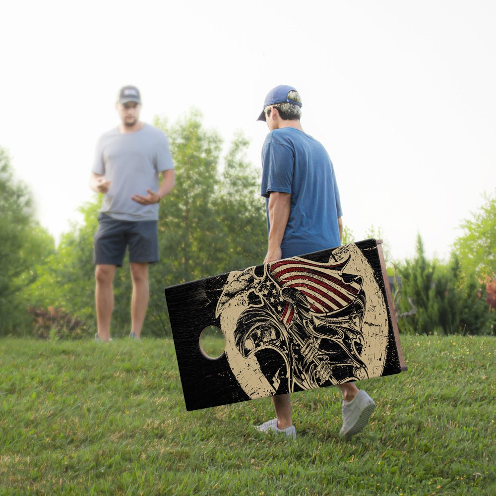 USA Grim Reaper Sig Pro Cornhole Boards, - American Cornhole Association