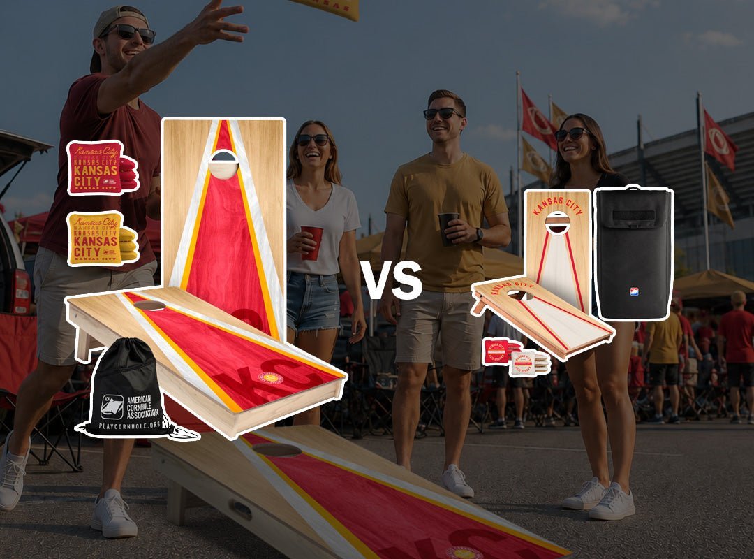 Regulation vs. Tailgate Cornhole: Which Board Size Is Right for You? - American Cornhole Association