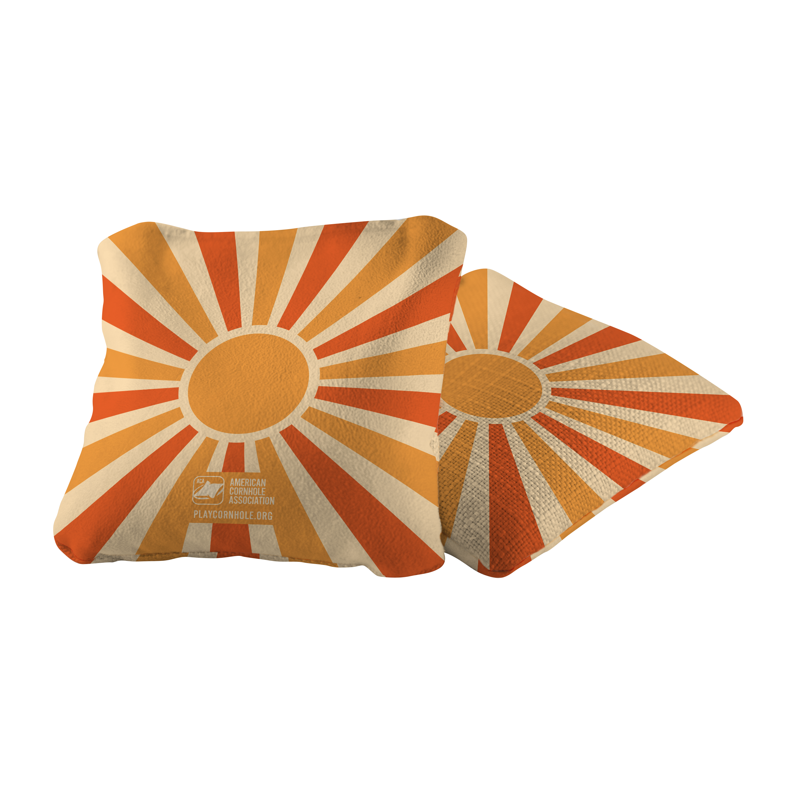 Retro Sunshine Synergy Pro Cornhole Bags