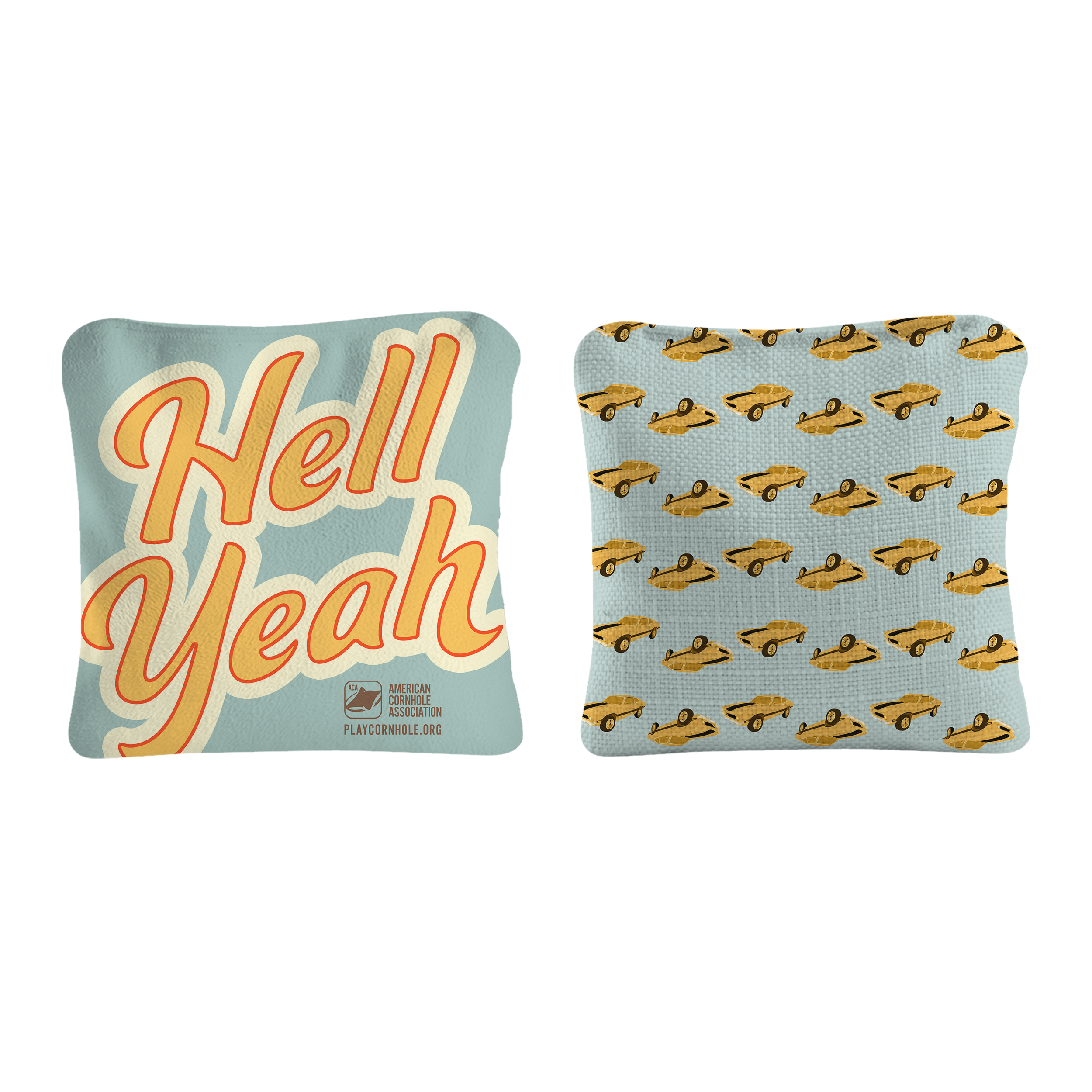 Vintage Hell Yeah Synergy Pro Cornhole Bags