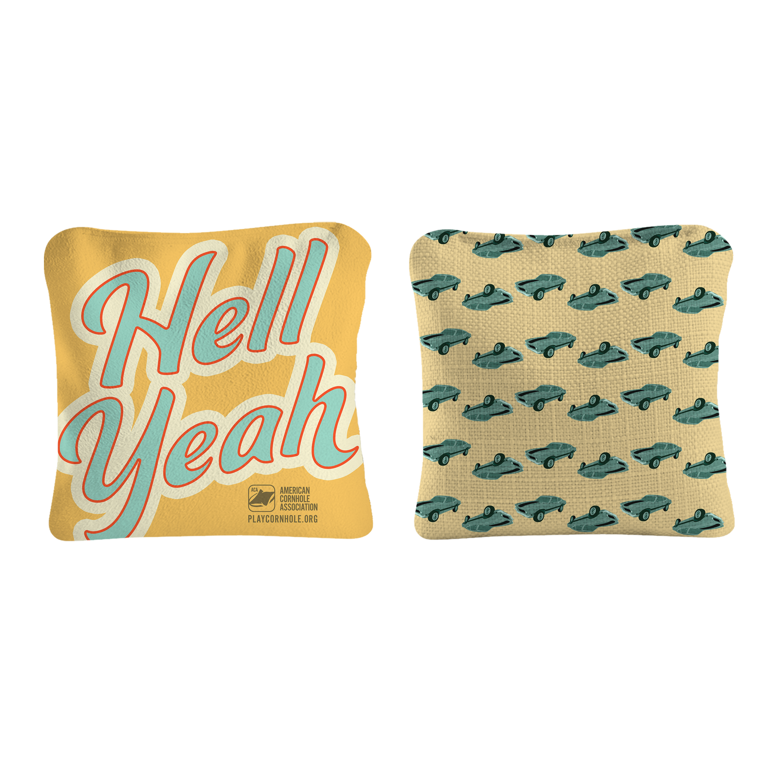 Vintage Hell Yeah Synergy Pro Cornhole Bags