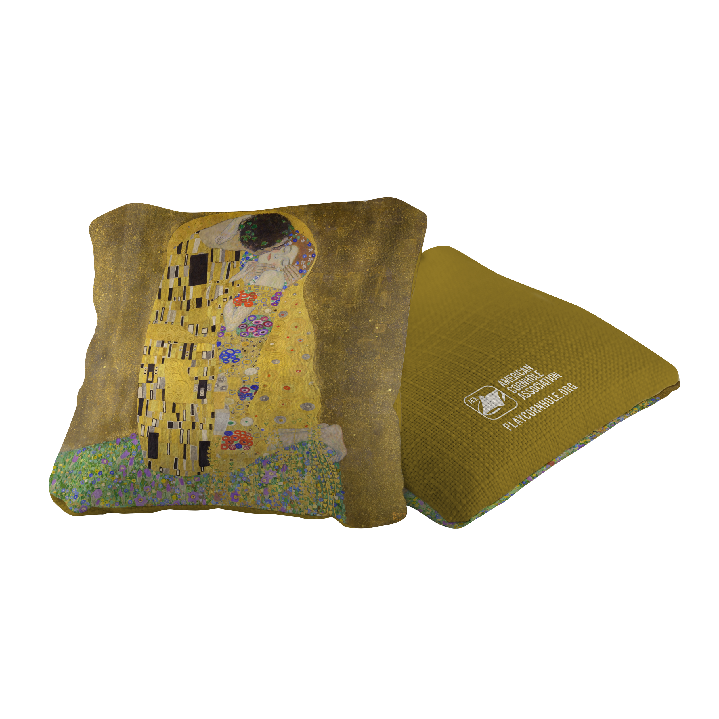 The Kiss by Gustav Klimt Synergy Pro Cornhole Bags