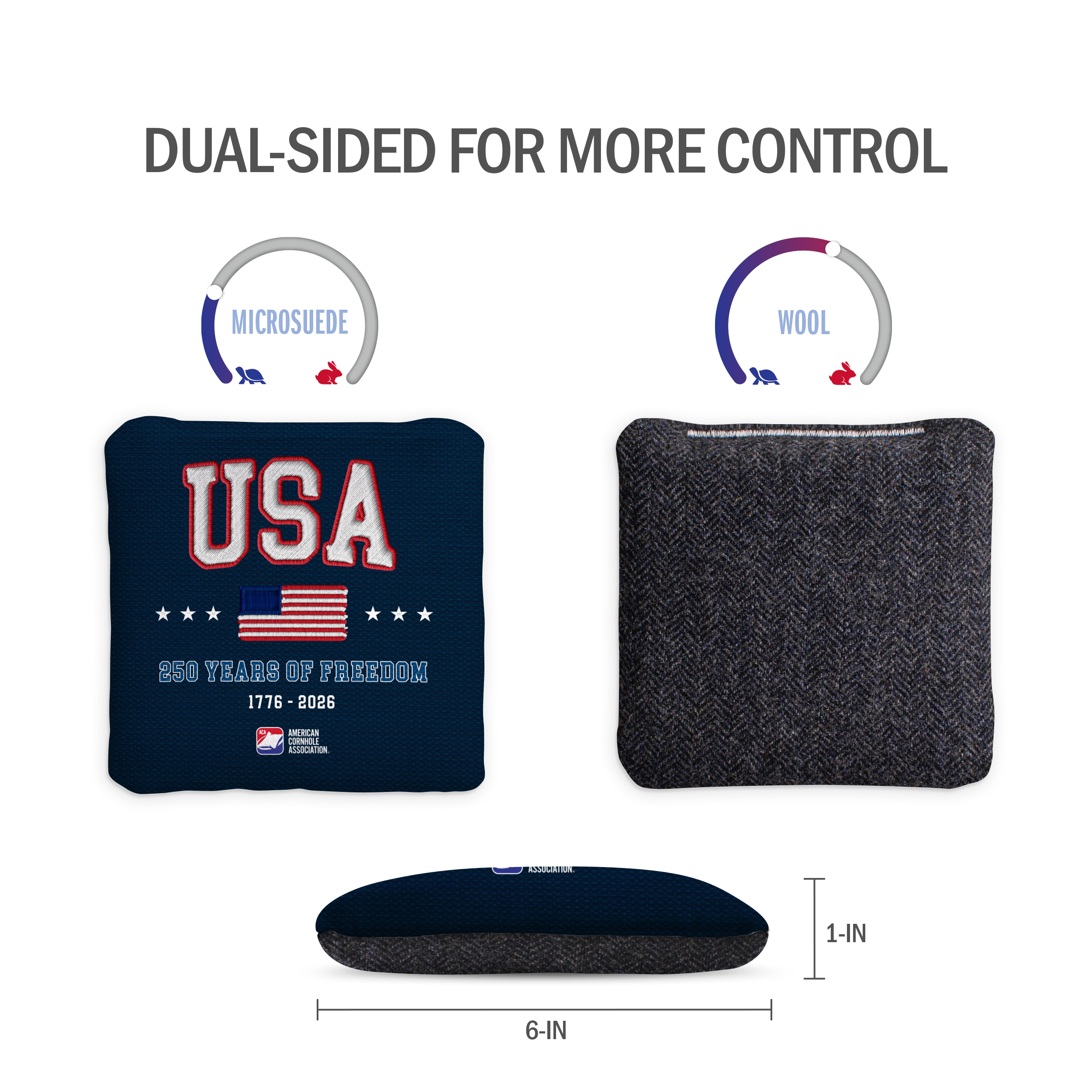 America 250 Years of Freedom Limited Edition Cornhole Set