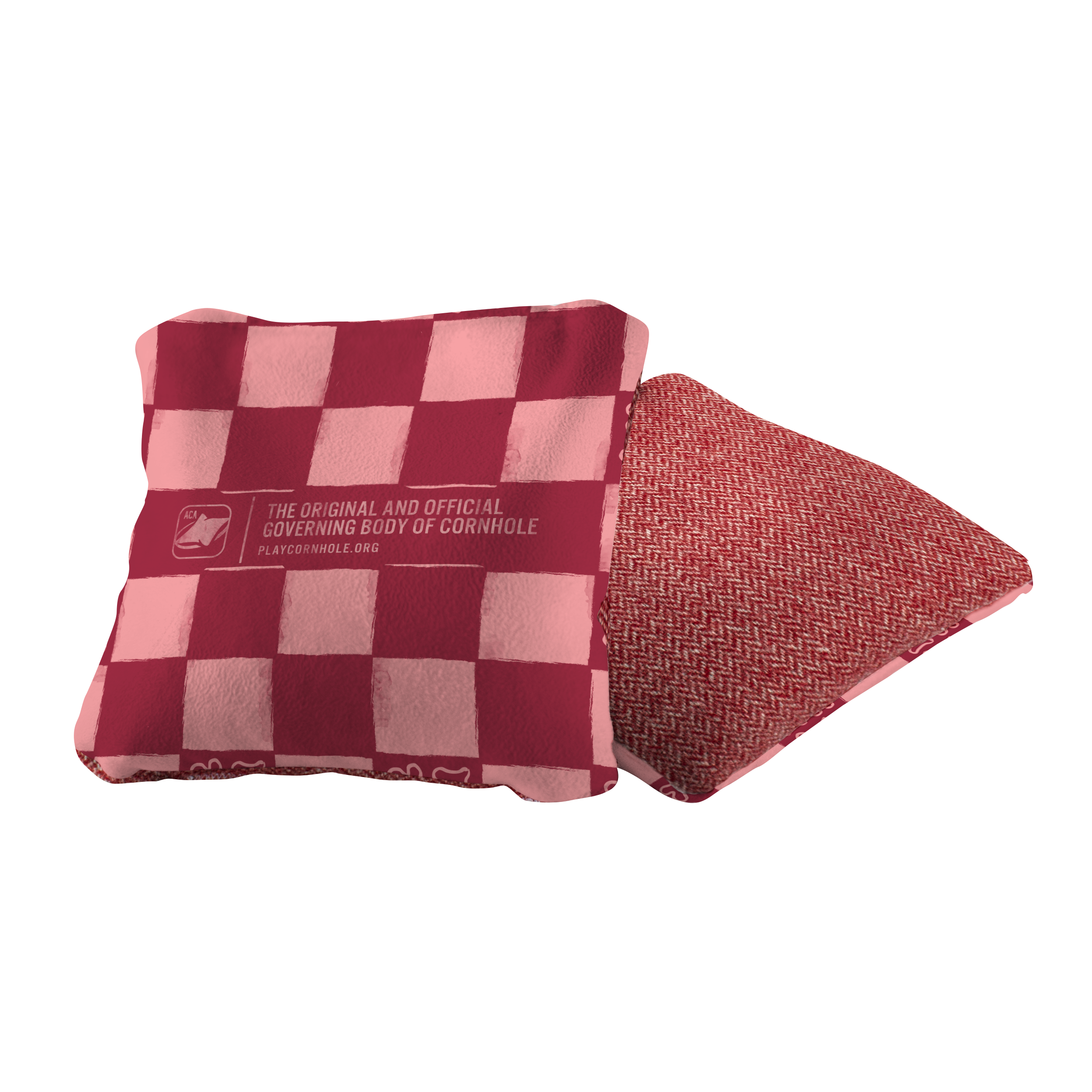 Distressed Checkered Retro Synergy Soft Cornhole Bags