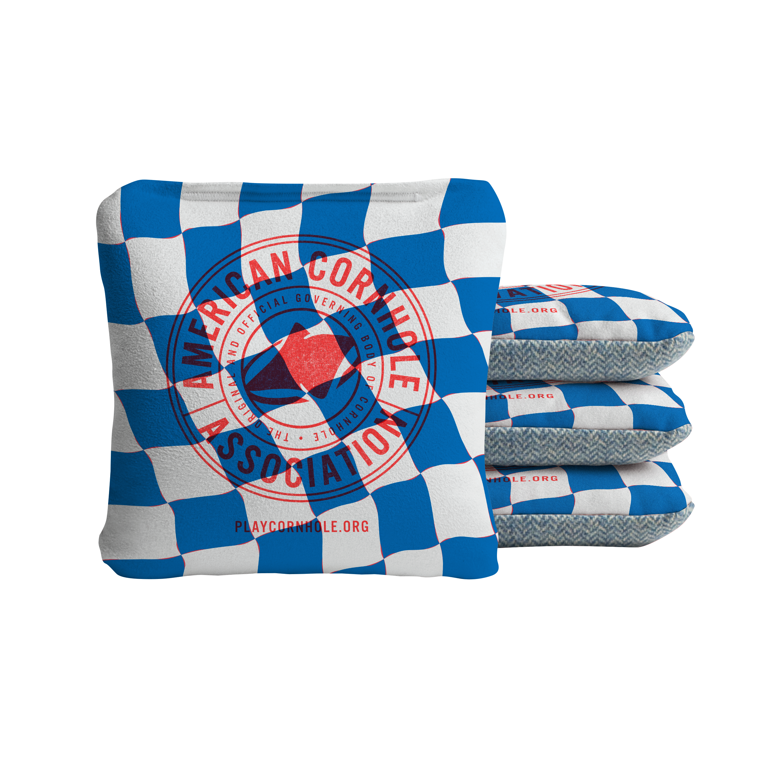 ACA Checkered Flag Synergy Soft Cornhole Bags