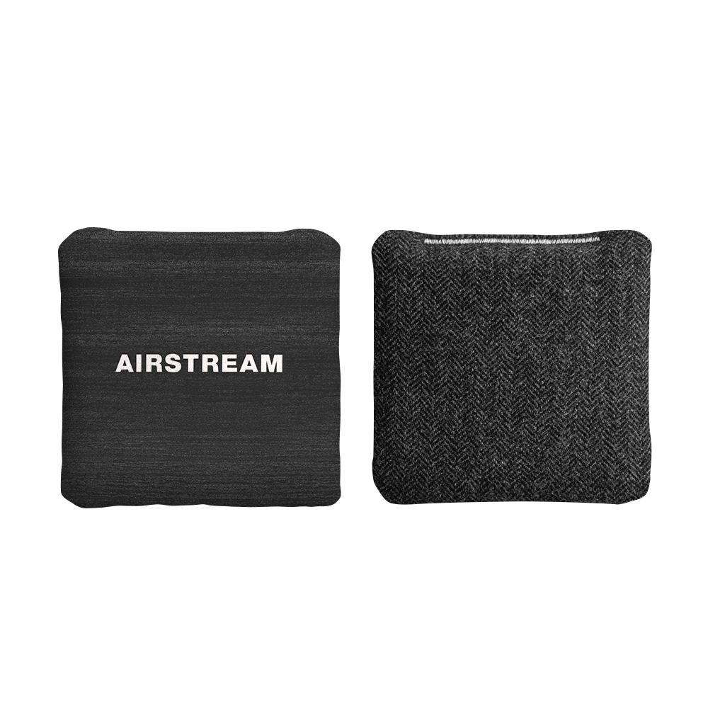 Airstream Logo Black Synergy Soft Cornhole Bags