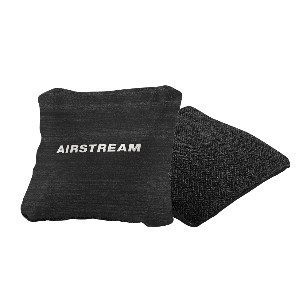 Airstream Logo Black Synergy Soft Cornhole Bags