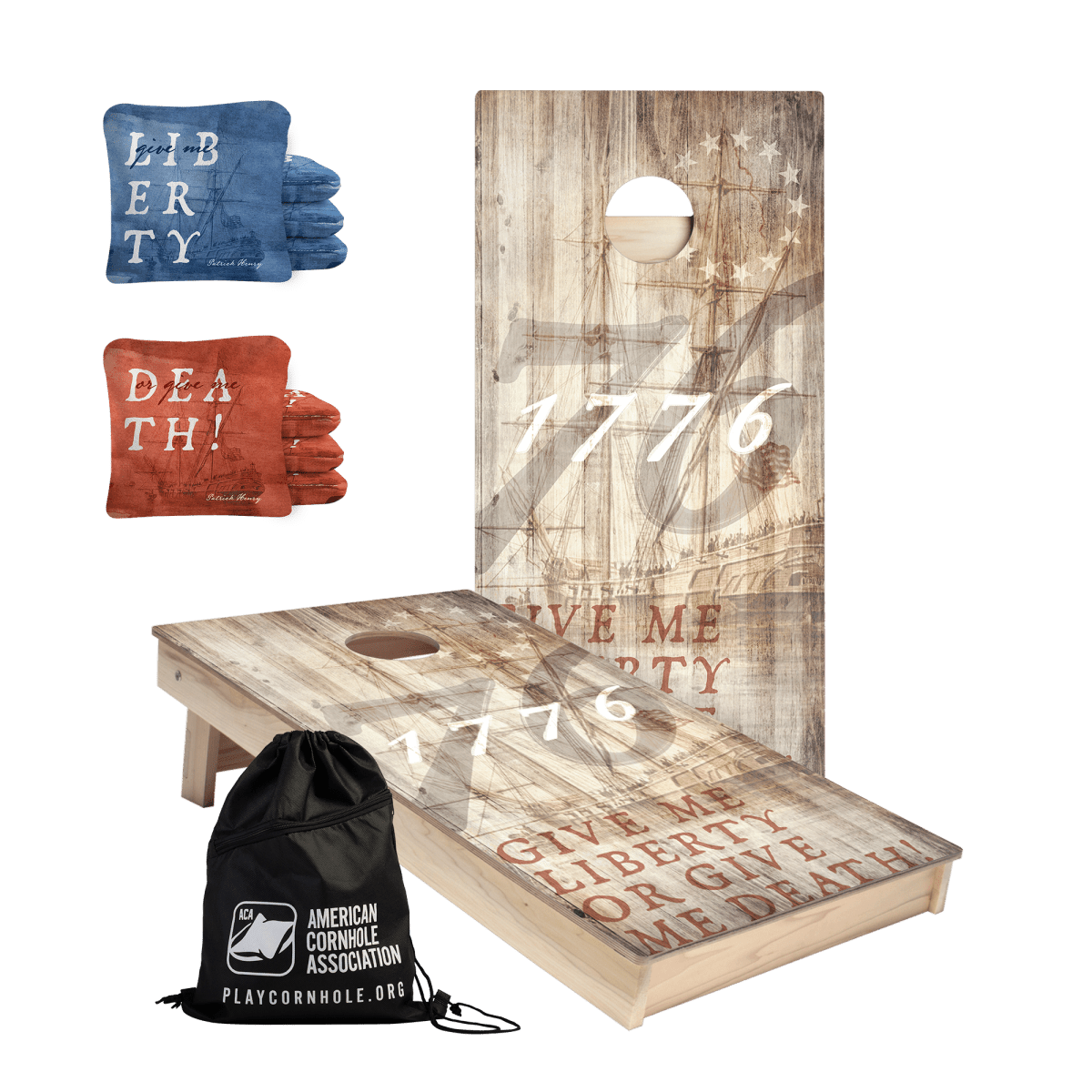 1776 Signature Cornhole Set with Pro Bags -  | American Cornhole Association