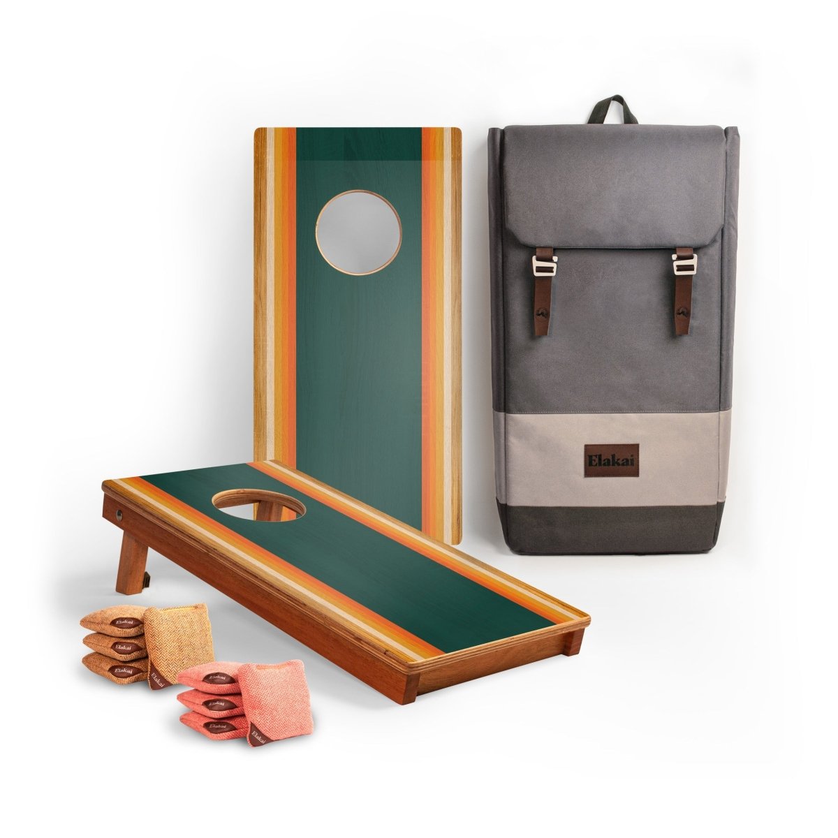 1ft x 2ft Duke Surf Compact Travel Cornhole Board Set, - American Cornhole Association