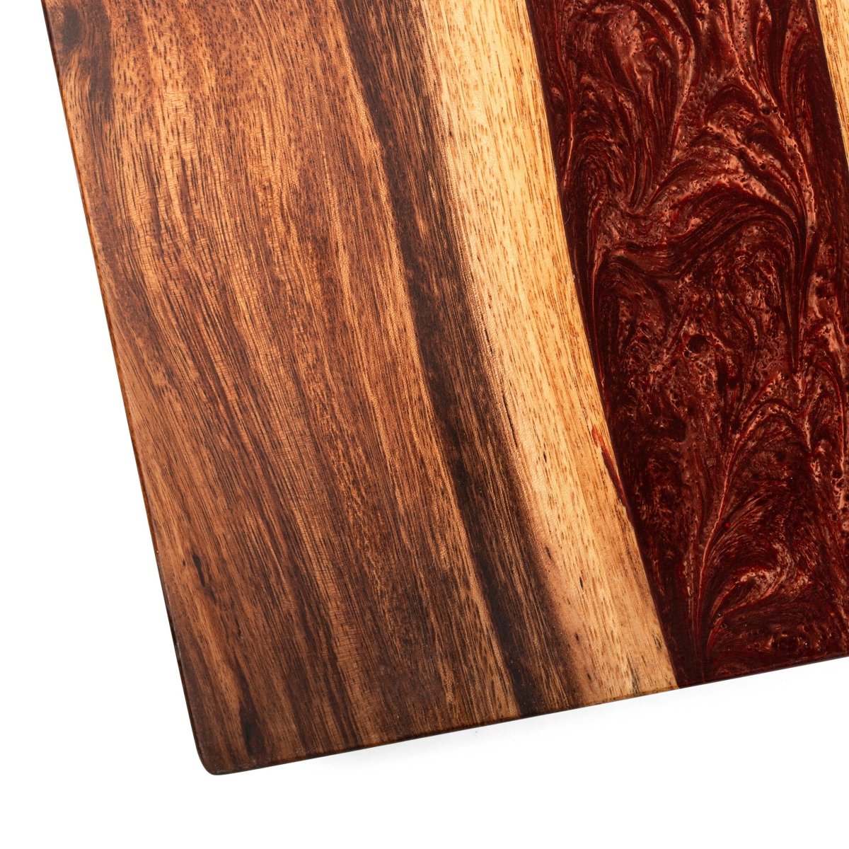 1ft x 2ft One of a Kind Bronze Pearl Epoxy Resin Wood Compact Travel Cornhole Board Set, - American Cornhole Association