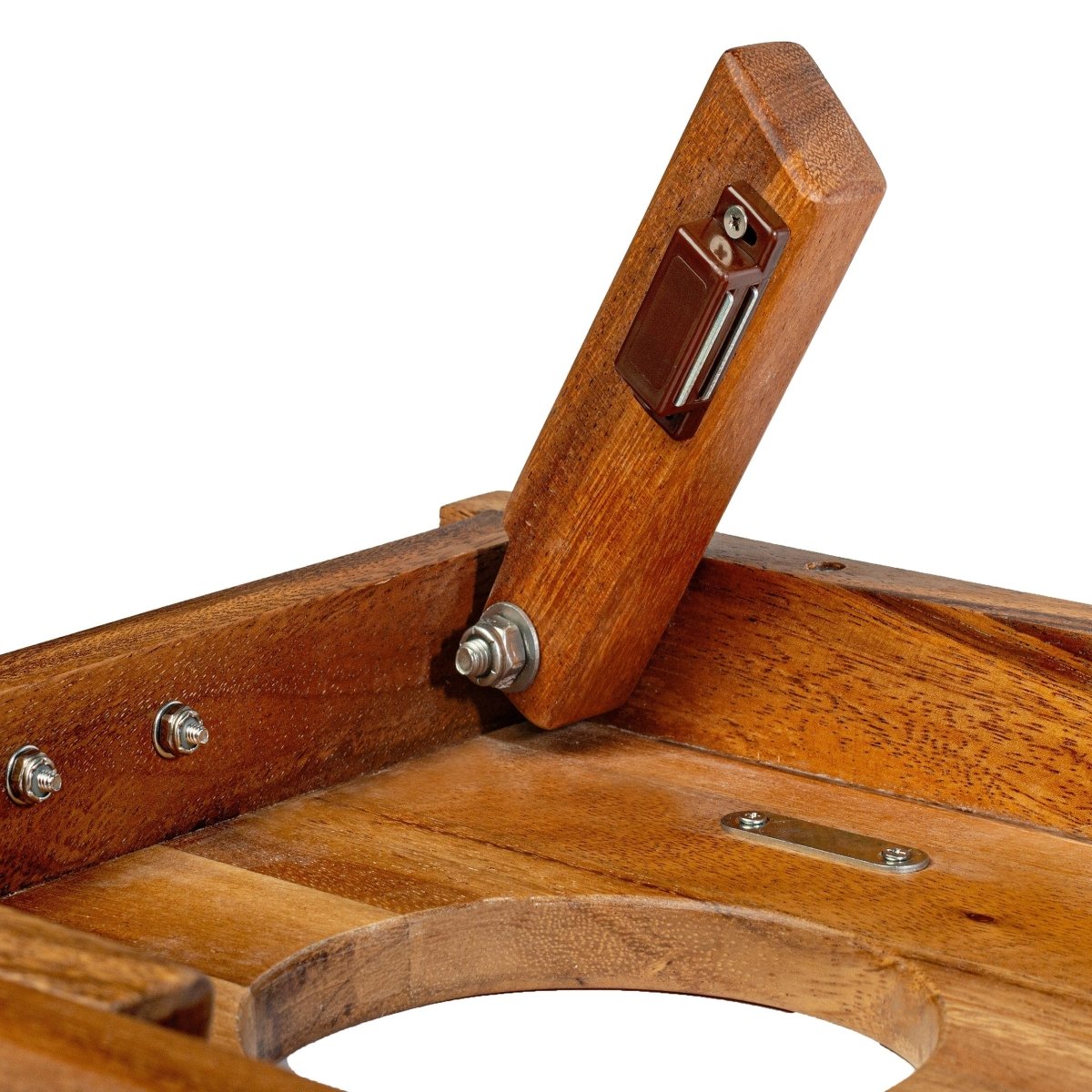 1ft x 2ft Resin & Wood Travel Cornhole Set | Beach Wave - EGCH12R-03-WB | American Cornhole Association