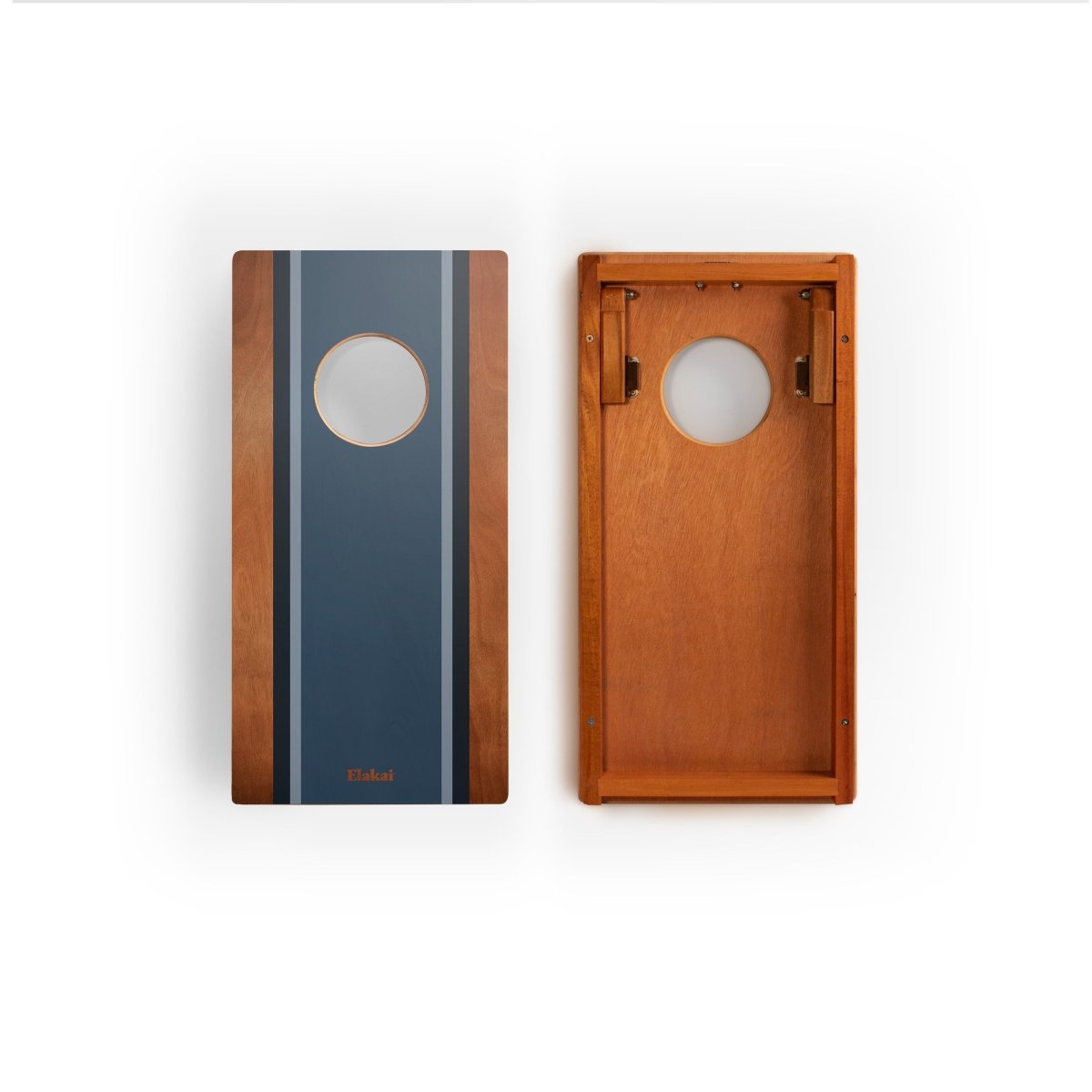 1ft x 2ft Skipper Surf Compact Travel Cornhole Board Set, - American Cornhole Association