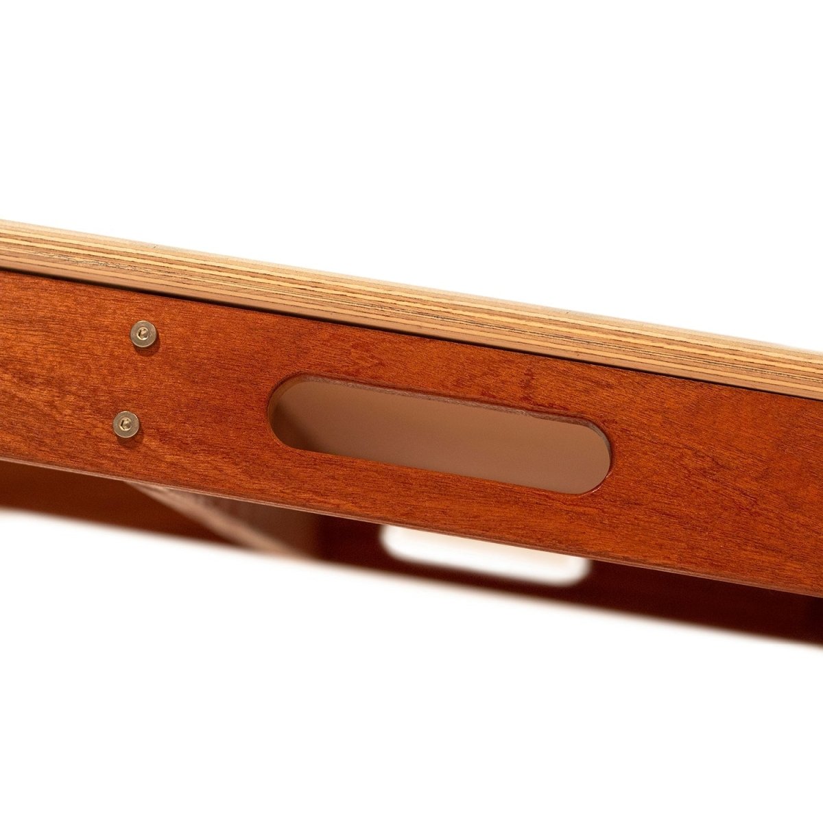 2ft x 4ft Graphic Wood Classic Cornhole Set | Classic Beach Stripes Collection - Mocha EGCH24P-54 | American Cornhole Association