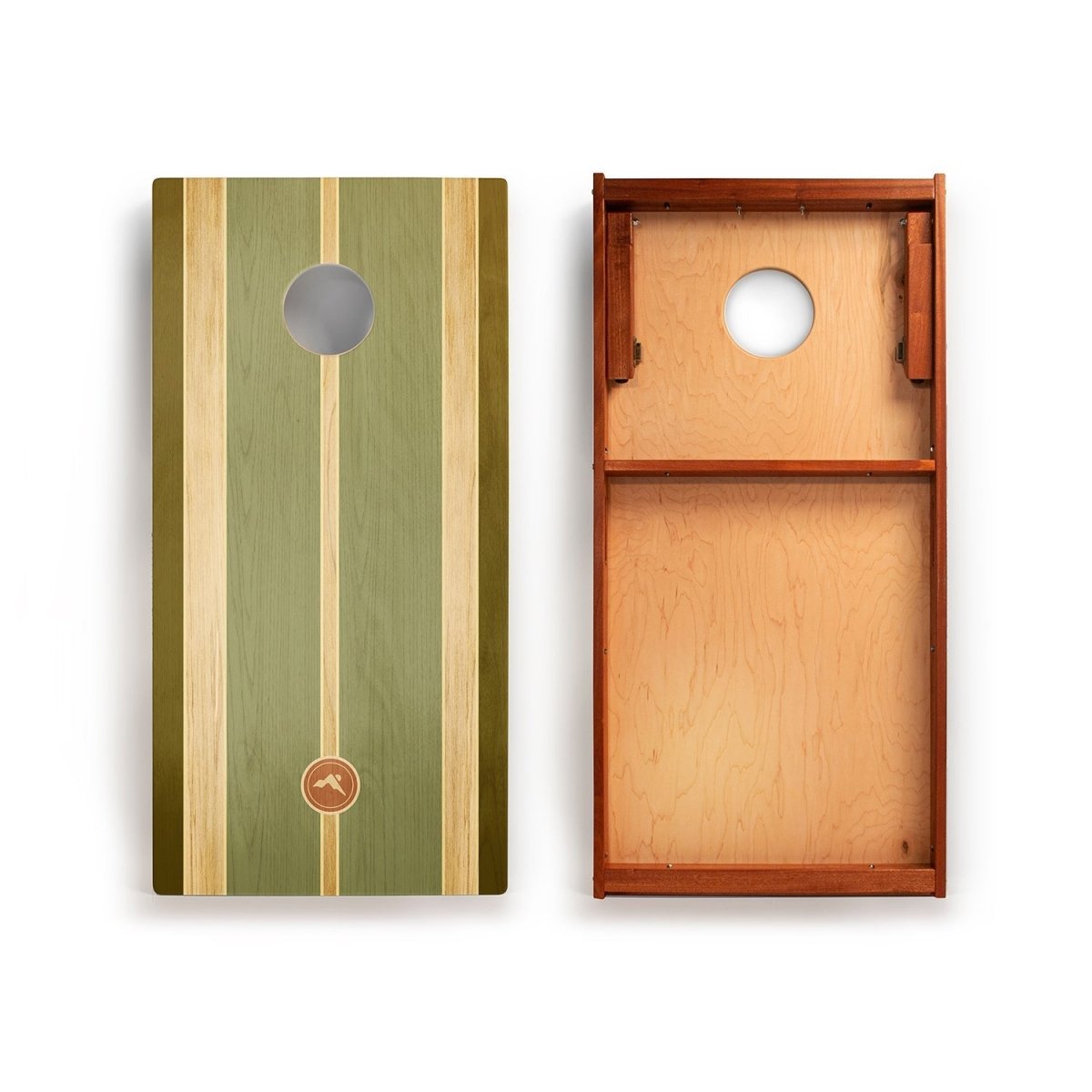 2ft x 4ft Graphic Wood Classic Cornhole Set | Coastal Surf Beach Collection - Ocean Reef EGCH24P-58 | American Cornhole Association