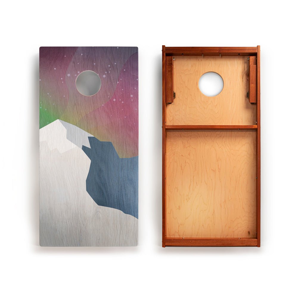 2ft x 4ft Graphic Wood Classic Cornhole Set | National Parks Inspired Collection - Aurora EGCH24P-11 | American Cornhole Association