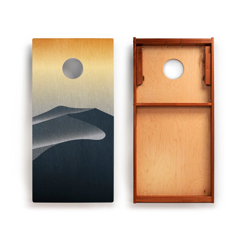 2ft x 4ft Graphic Wood Classic Cornhole Set | National Parks Inspired Collection - Mojave EGCH24P-09 | American Cornhole Association