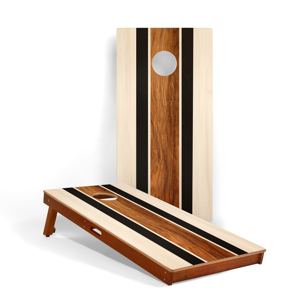 2x4 Hermosa Stripes Cornhole Boards, - American Cornhole Association