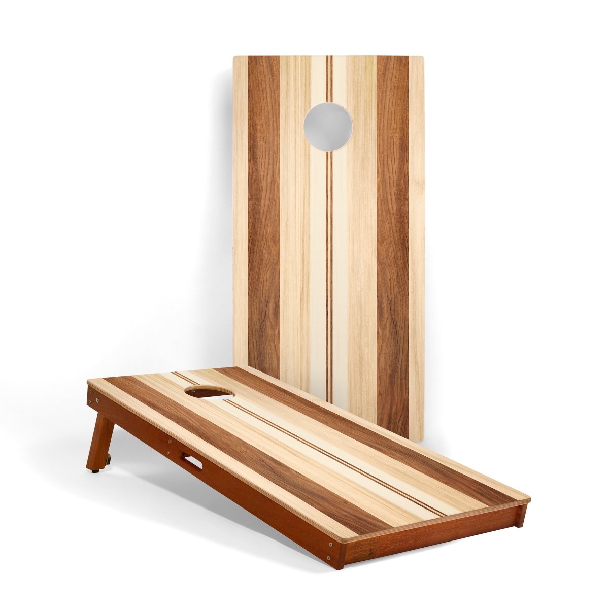 2x4 Medina Stripes Cornhole Boards, - American Cornhole Association