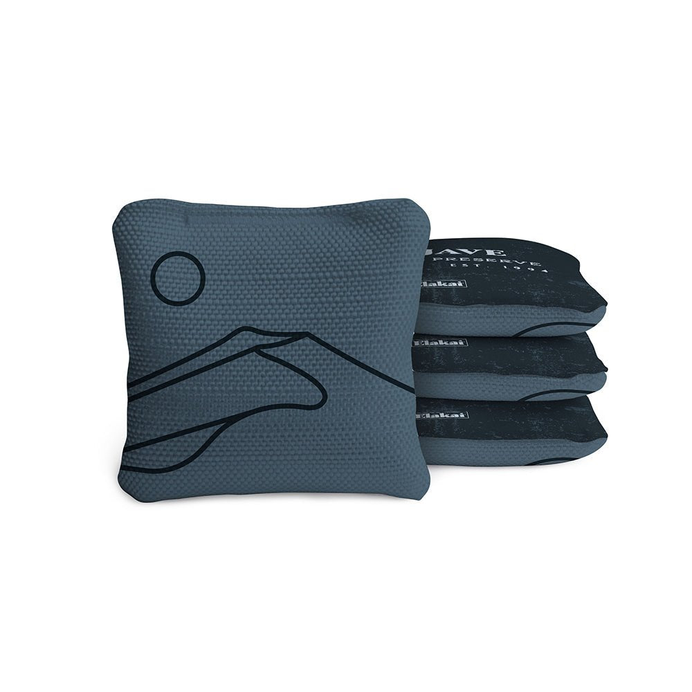 4 - in Travel Dual - Sided Cornhole Bags | National Parks Collection - Mojave Navy EGCB44TS-36 | American Cornhole Association