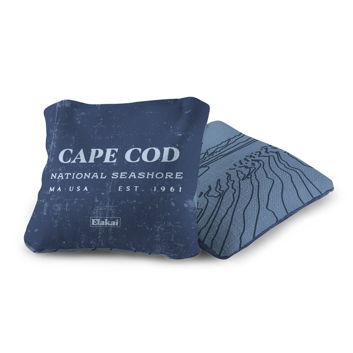 6 - in Dual - Sided Cornhole Bags | National Parks Collection - Cape Cod Blue EGCB66TS-22 | American Cornhole Association