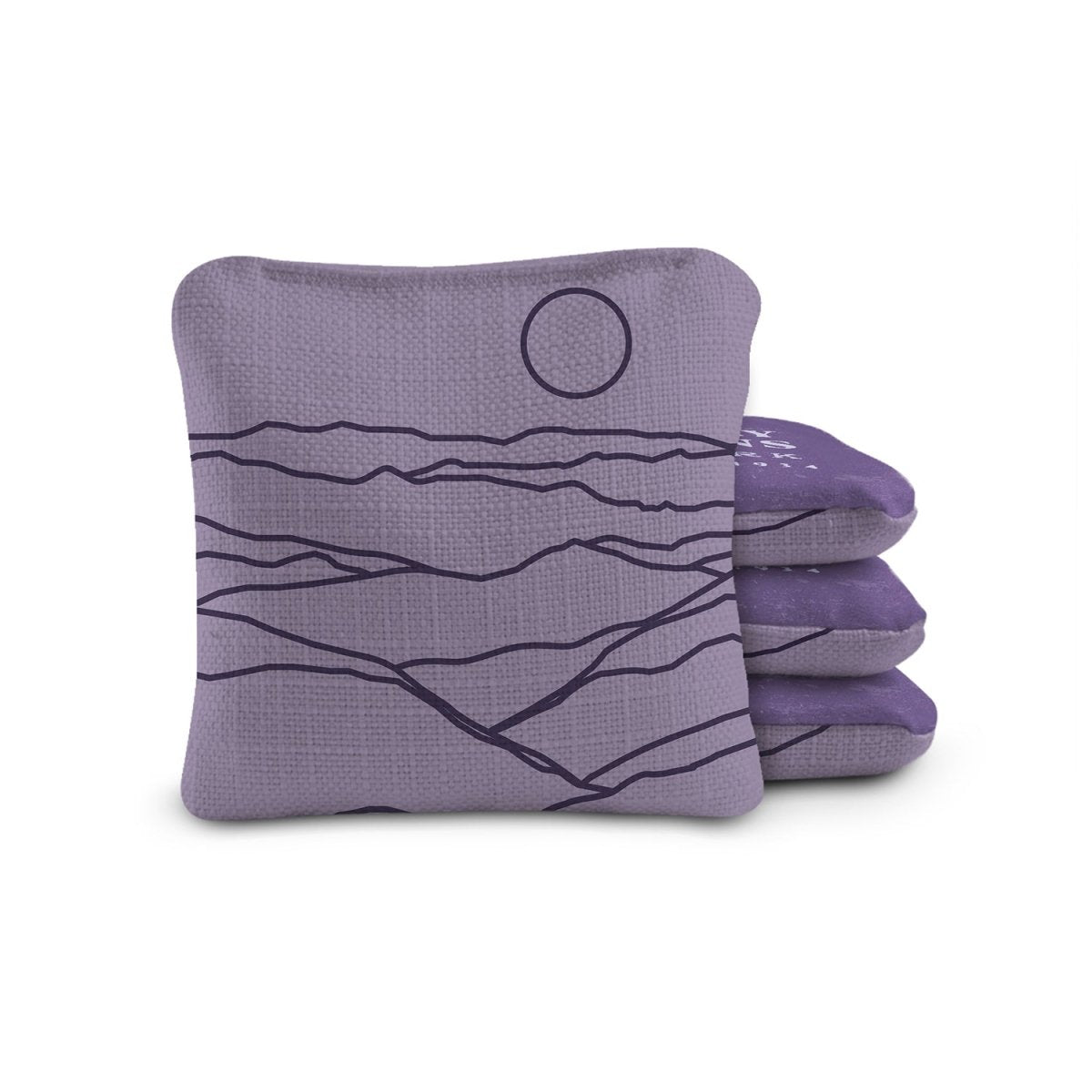 6 - in Dual - Sided Cornhole Bags | National Parks Collection - Great Smoky Mountains Purple EGCB66TS-31 | American Cornhole Association