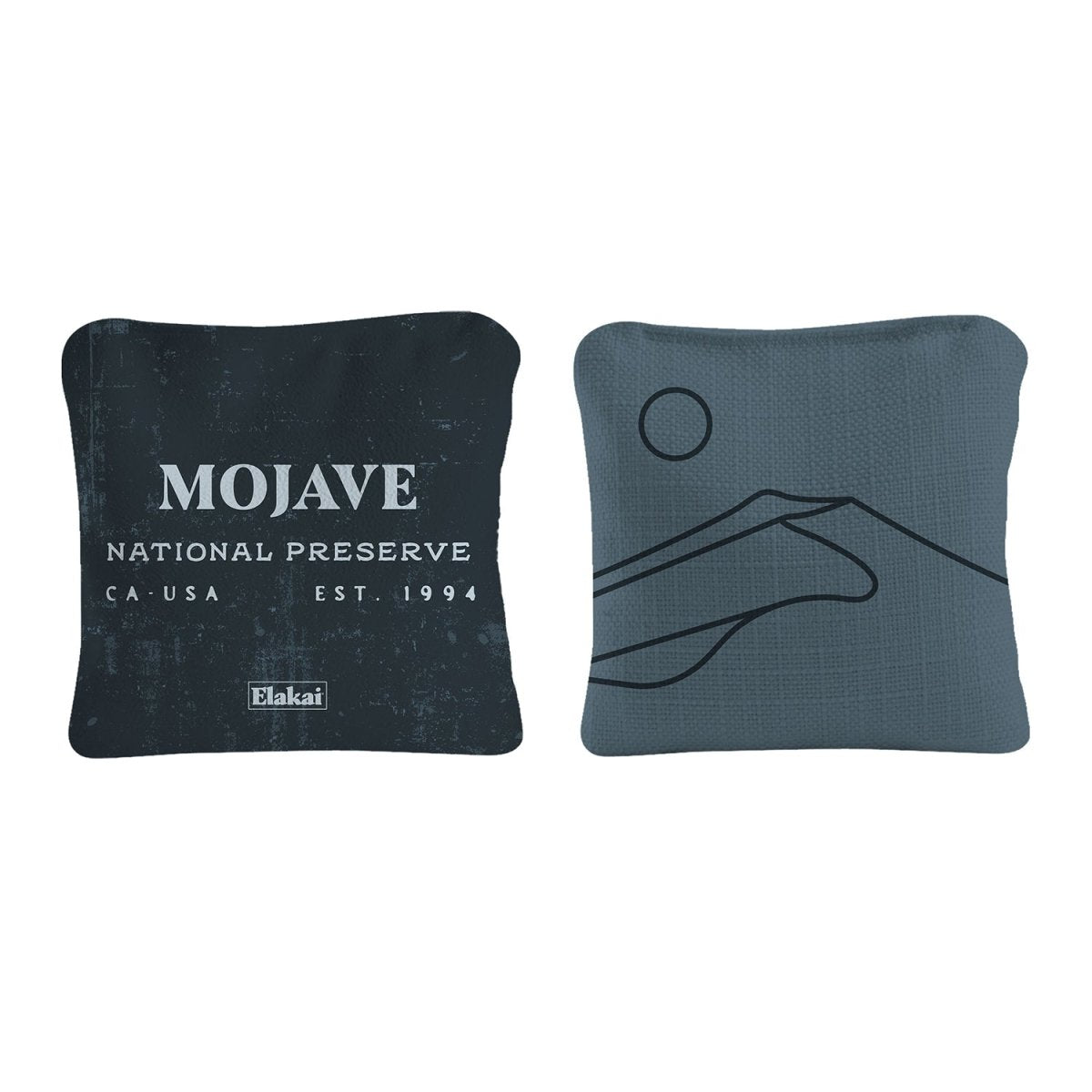 6 - in Dual - Sided Cornhole Bags | National Parks Collection - Mojave Navy EGCB66TS-36 | American Cornhole Association