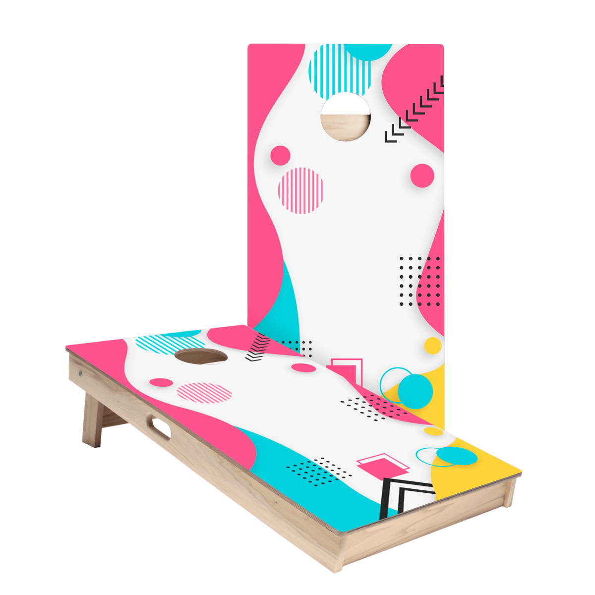 80s Pop Art Star Cornhole Boards, - American Cornhole Association